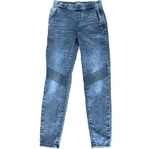 Denizen Levi’s High Rise Jeggings Jeans Stretch Pull On Acid Wash Retro Size XS